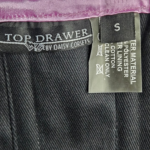 Top Drawer by Daisy Corsets Lavender Purple Lace Up Back Zipper Corset - Picture 4 of 6